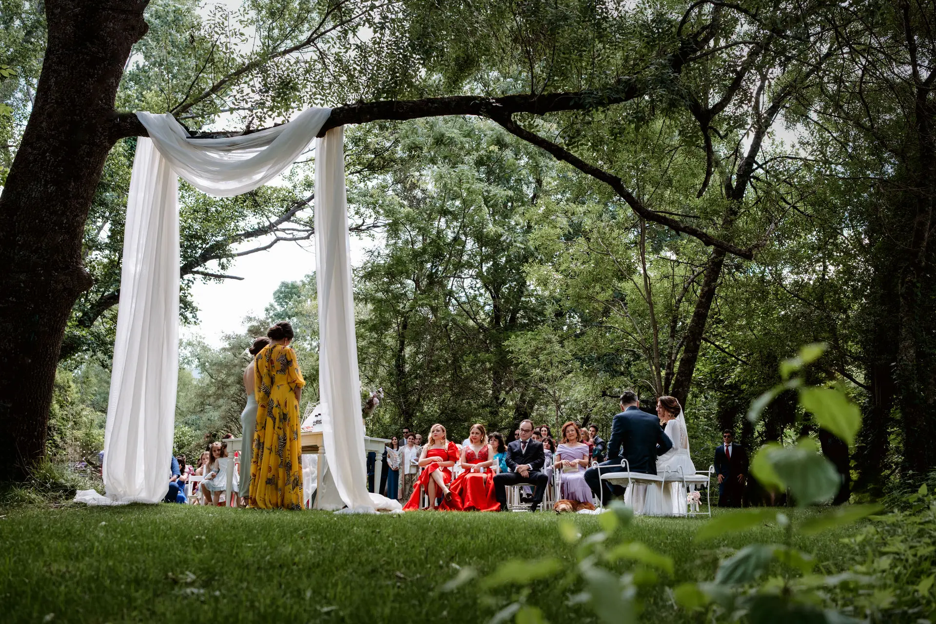 Ceremonia de bodas en el Balneario de Jarandilla