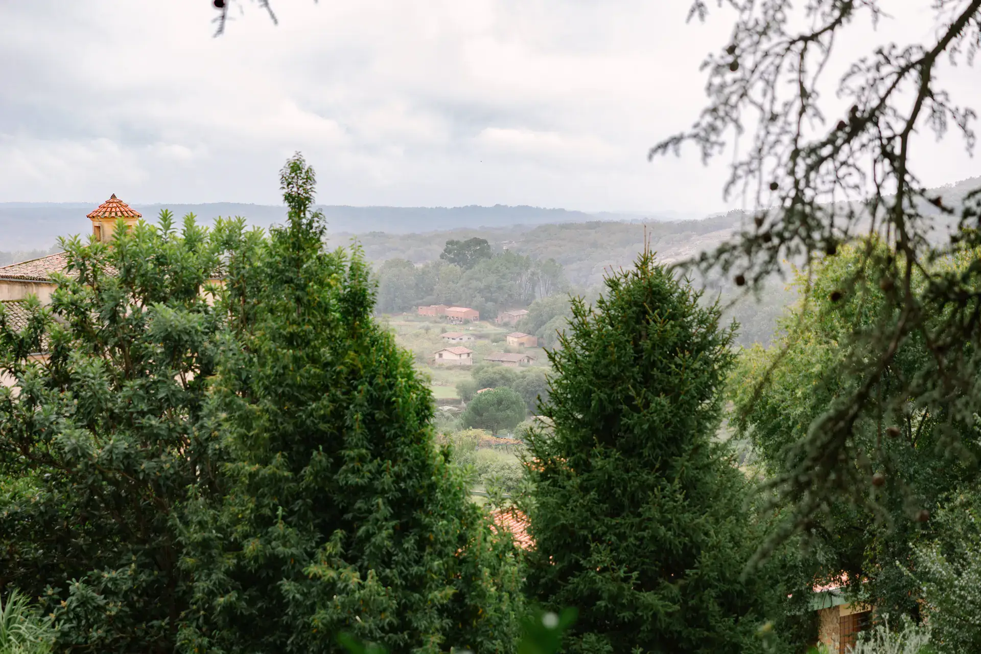 Vistas de la sierra de Gredos desde el Parador