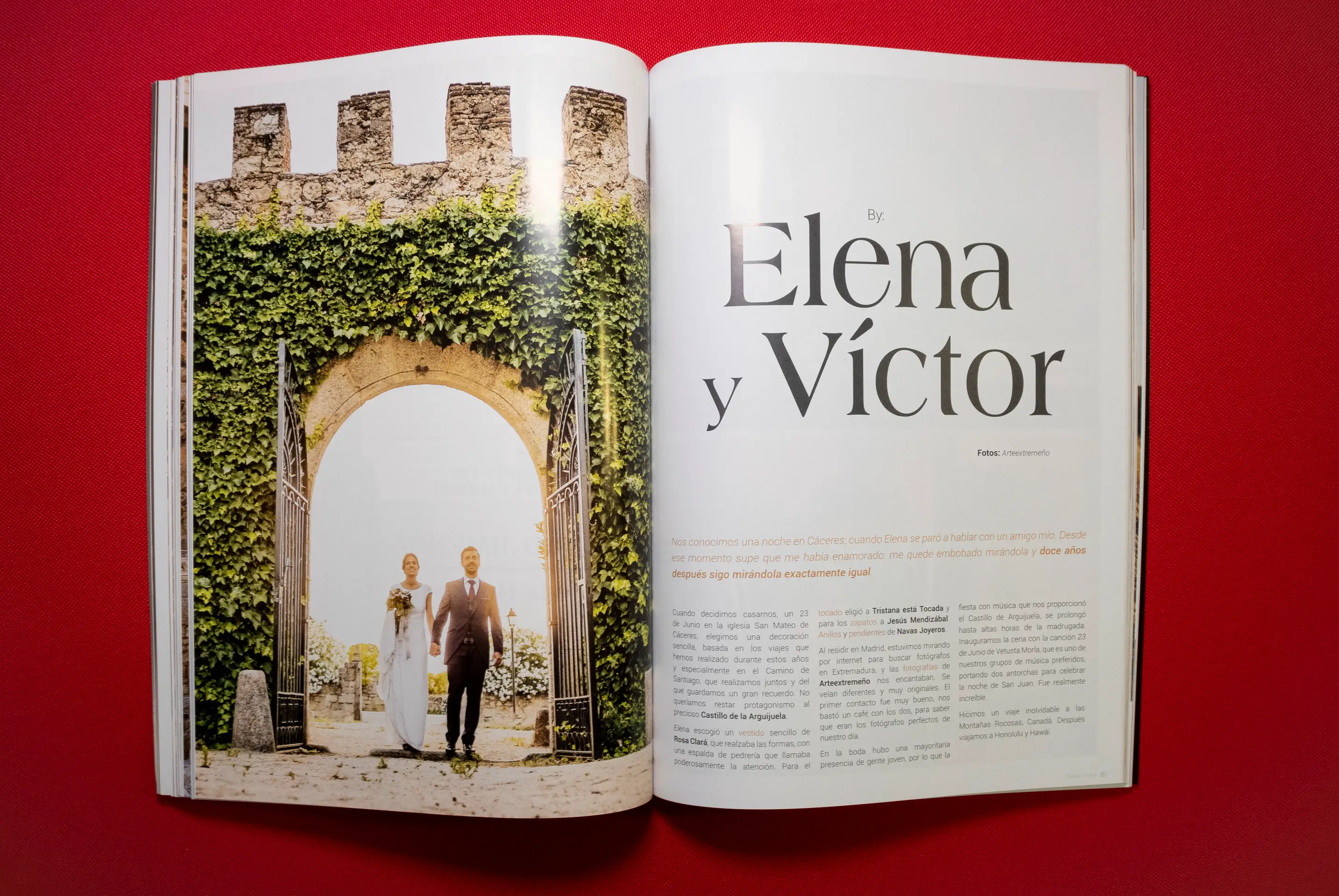 Bodaevento Magazine abierta por la boda de Elena y Víctor